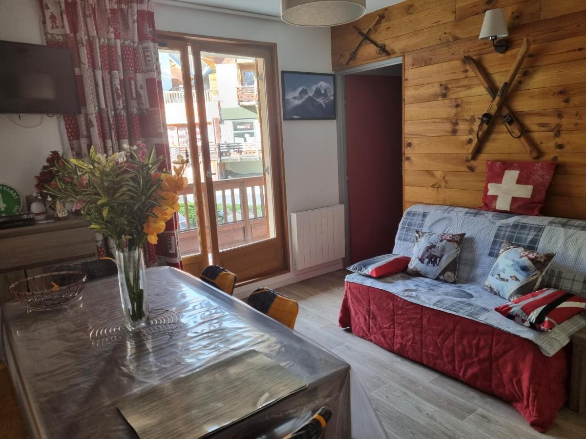 Agreable Appartement De 6 Pers Au Pieds Des Pistes ,Wifi Gratuit A Saint-Sorlin-D'Arves Labelise 3 Etoiles Au Gite De France מראה חיצוני תמונה